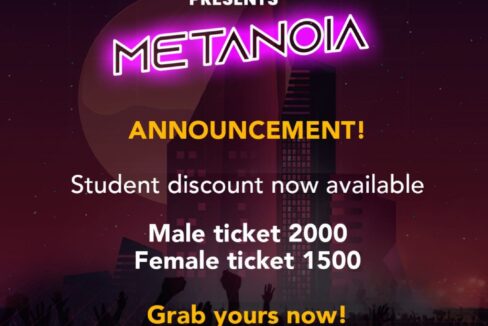 Banner Metanoia Music Event at Mall 1